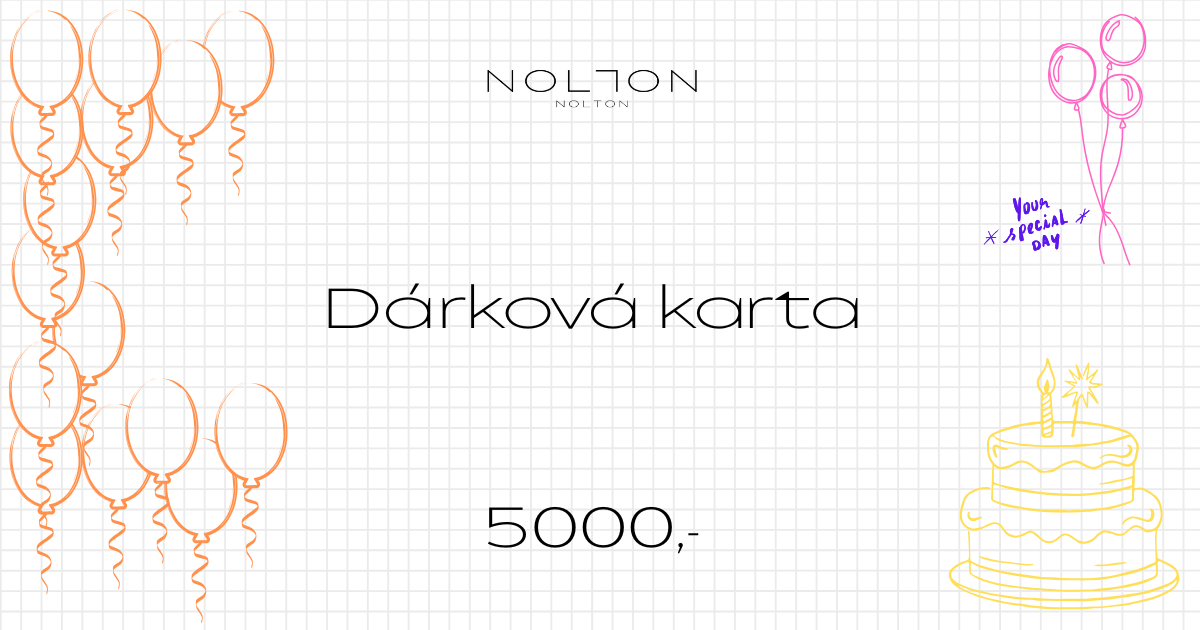 Nolton dárková karta - Narozeniny