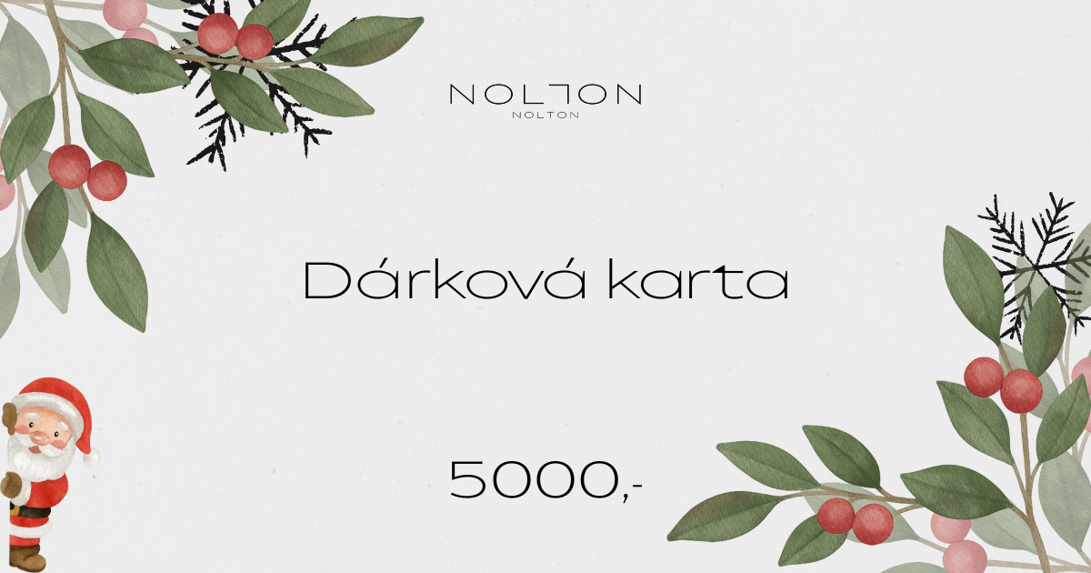 Nolton dárková karta - Vánoce