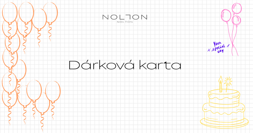 Nolton dárková karta - Narozeniny