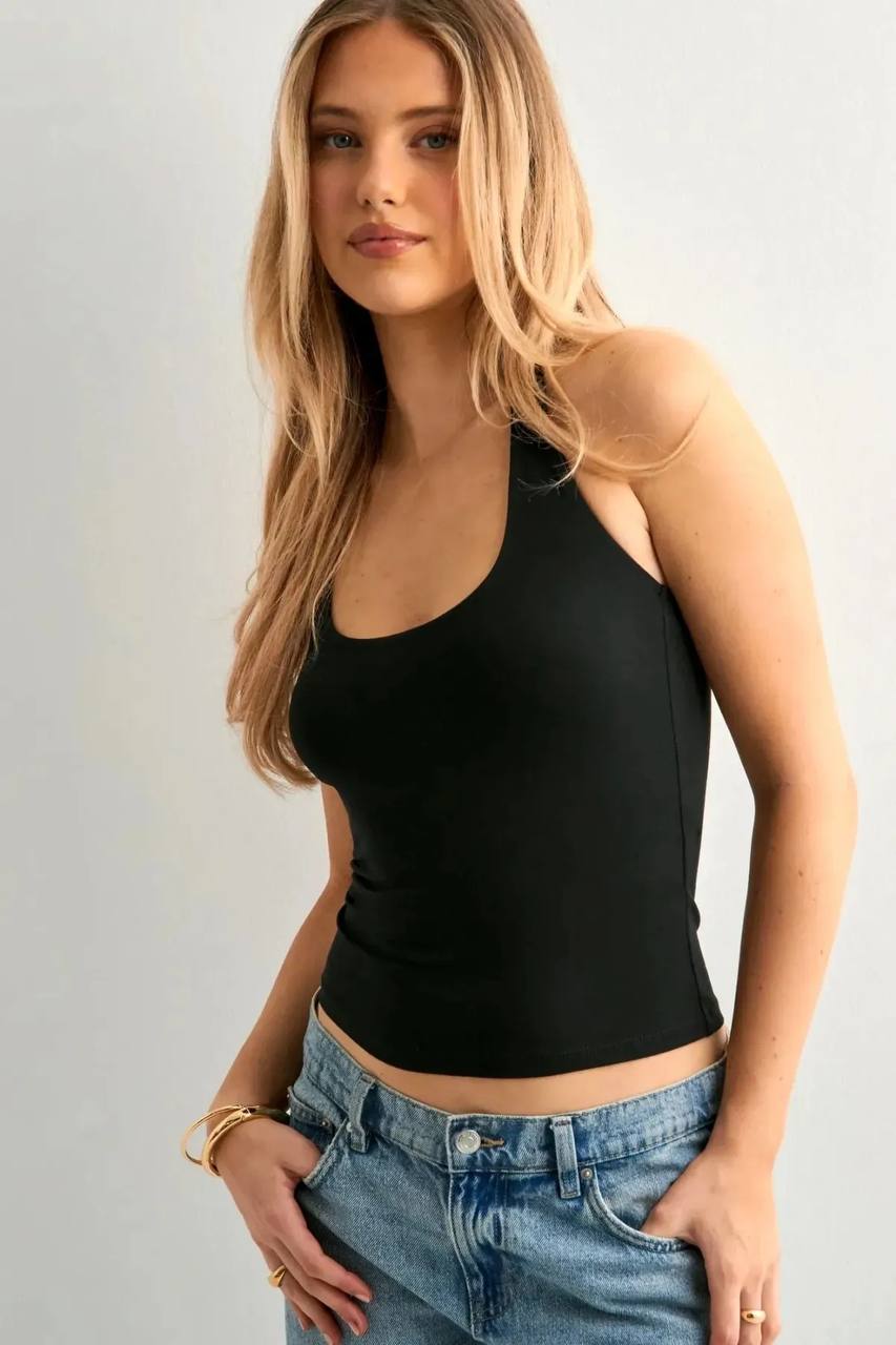 Černé tílko Valeri