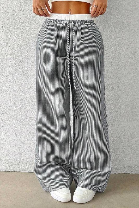 Šedivé kalhoty Leila