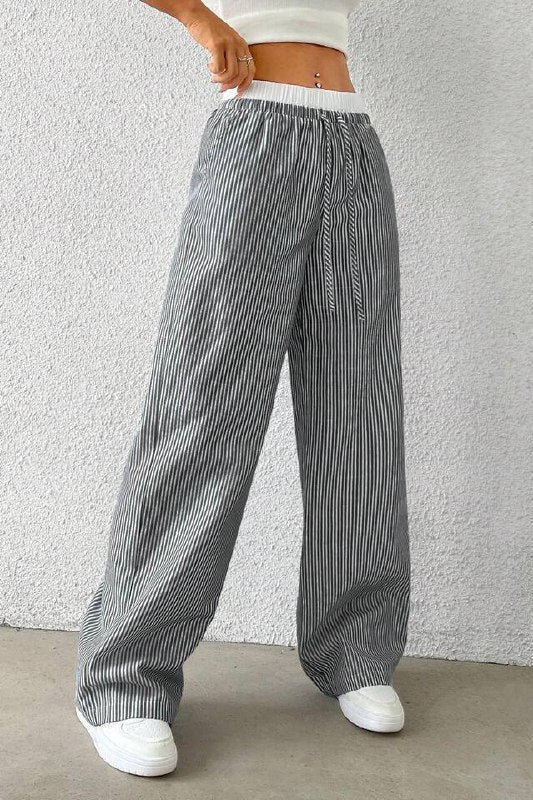 Šedivé kalhoty Leila