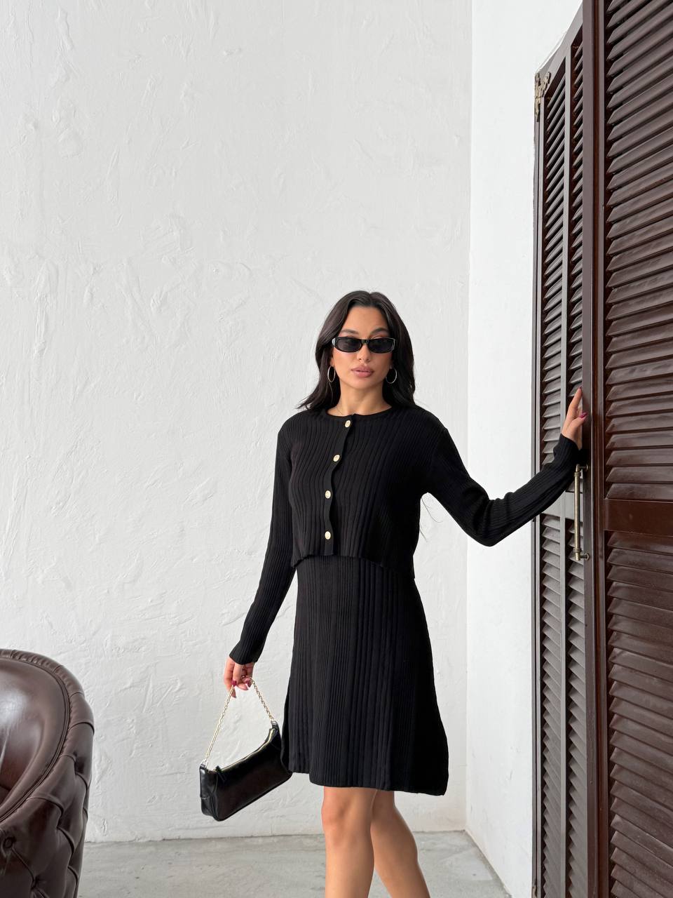 Černý Komplet Lady