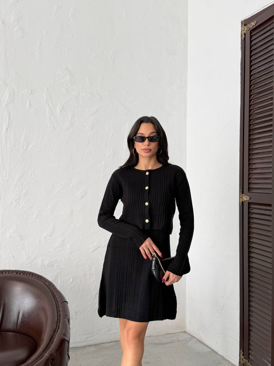 Černý Komplet Lady