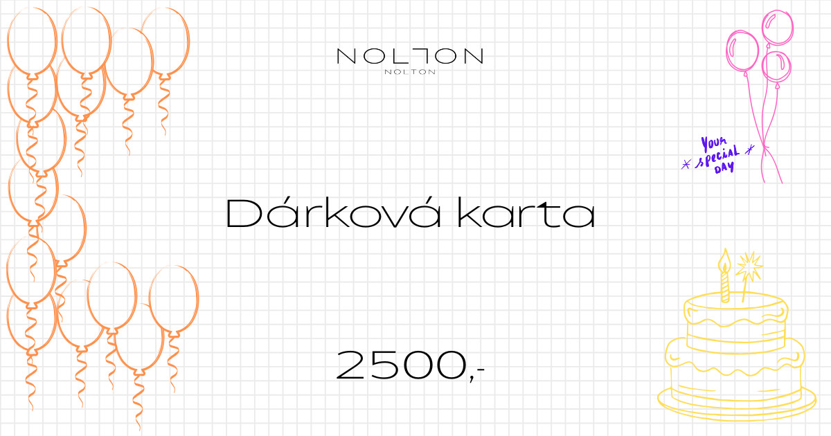 Nolton dárková karta - Narozeniny