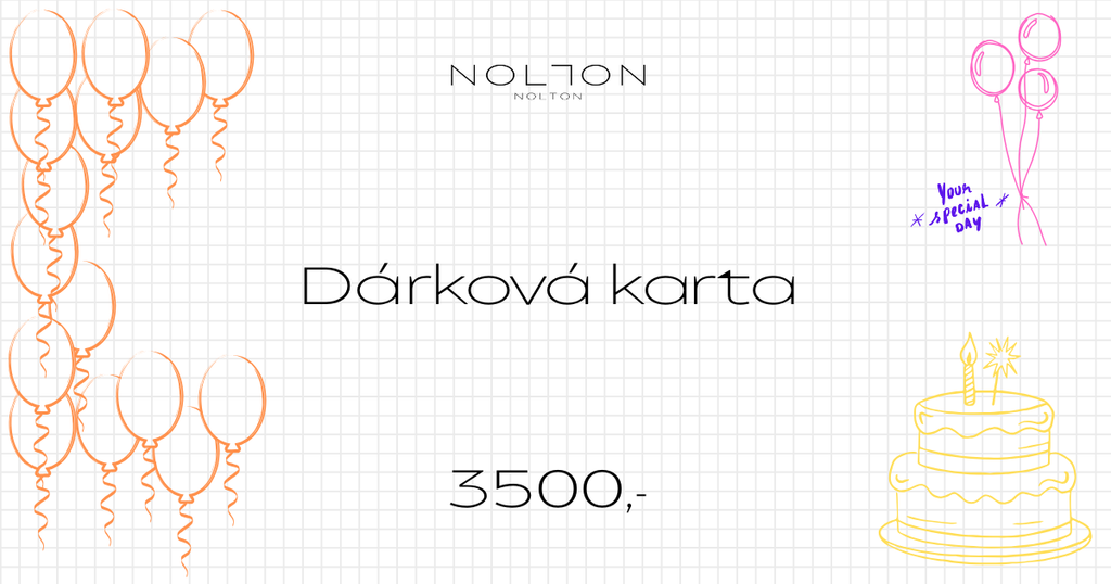 Nolton dárková karta - Narozeniny